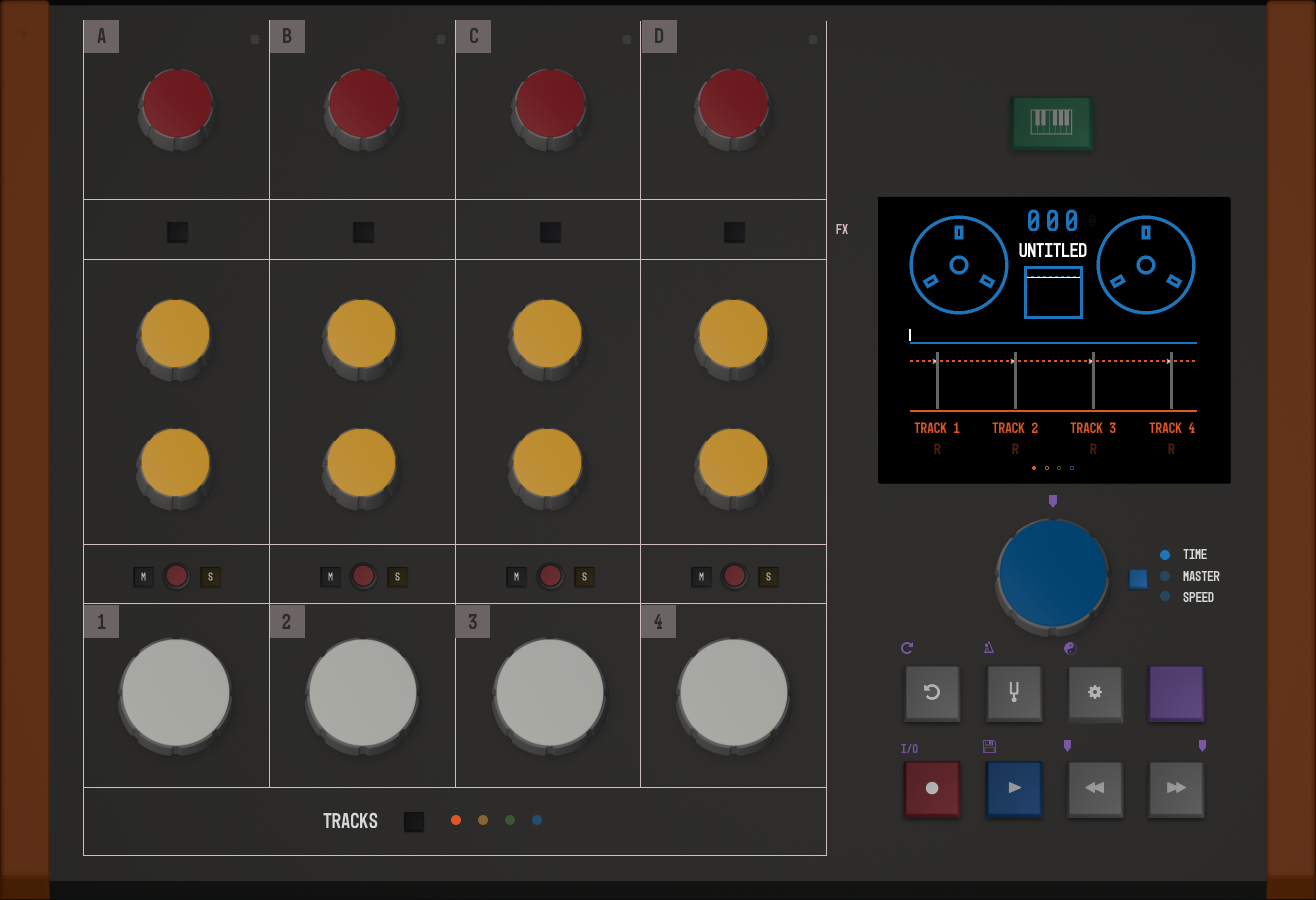Paper Effects Demo — DAW and hardware device